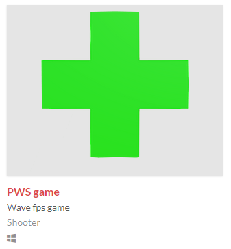 Icoon van een FPS game